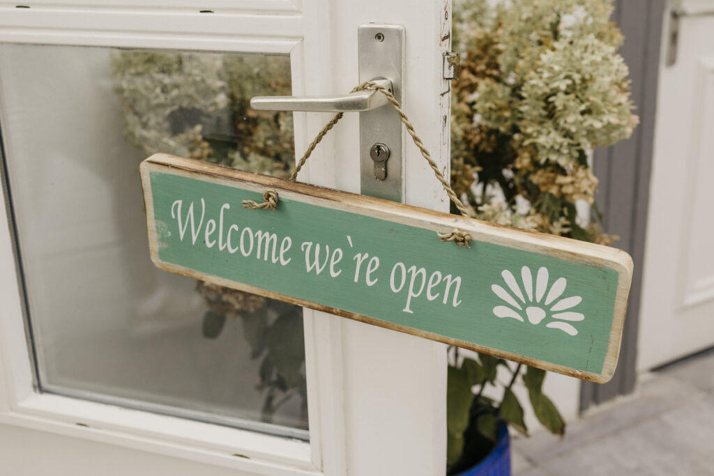 we are open